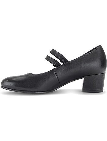 Escarpins en cuir lisse