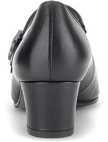 Escarpins en cuir lisse