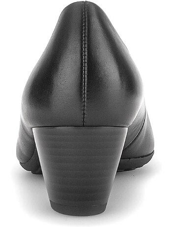 Escarpins en cuir lisse