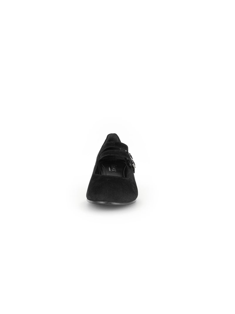 Escarpins  en cuir Noir - Kiabi