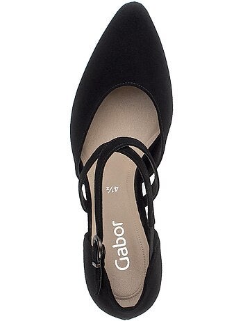 Escarpins en cuir