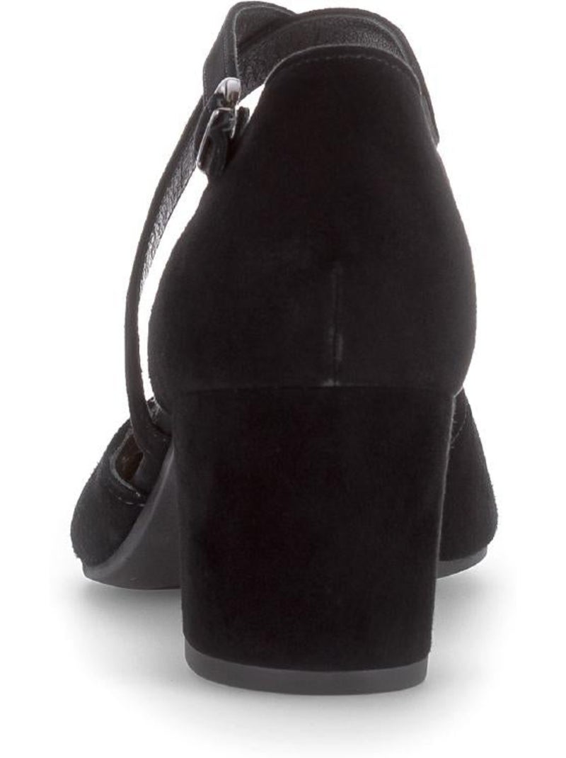 Escarpins  en cuir Noir Noir - Kiabi