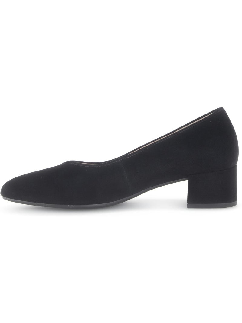 Escarpins  en cuir Noir Noir - Kiabi