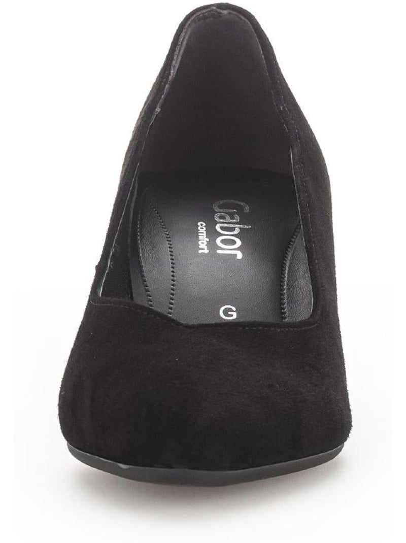 Escarpins  en cuir Noir Noir - Kiabi