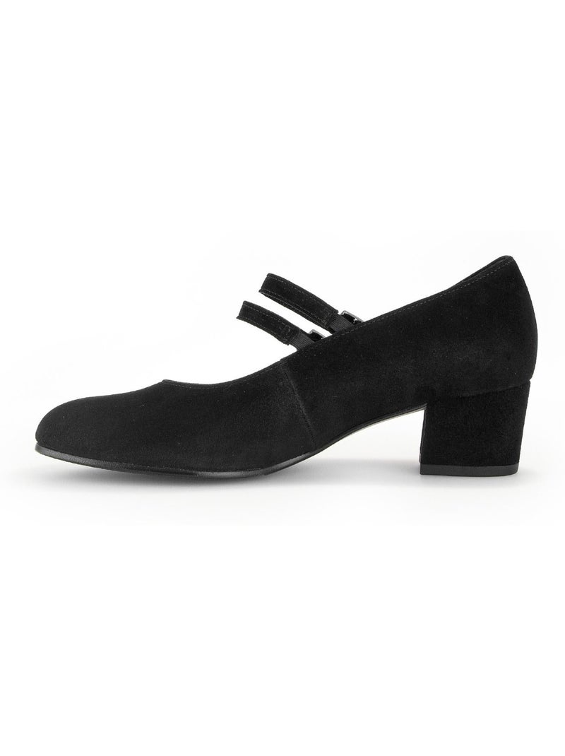 Escarpins  en cuir Noir Noir - Kiabi