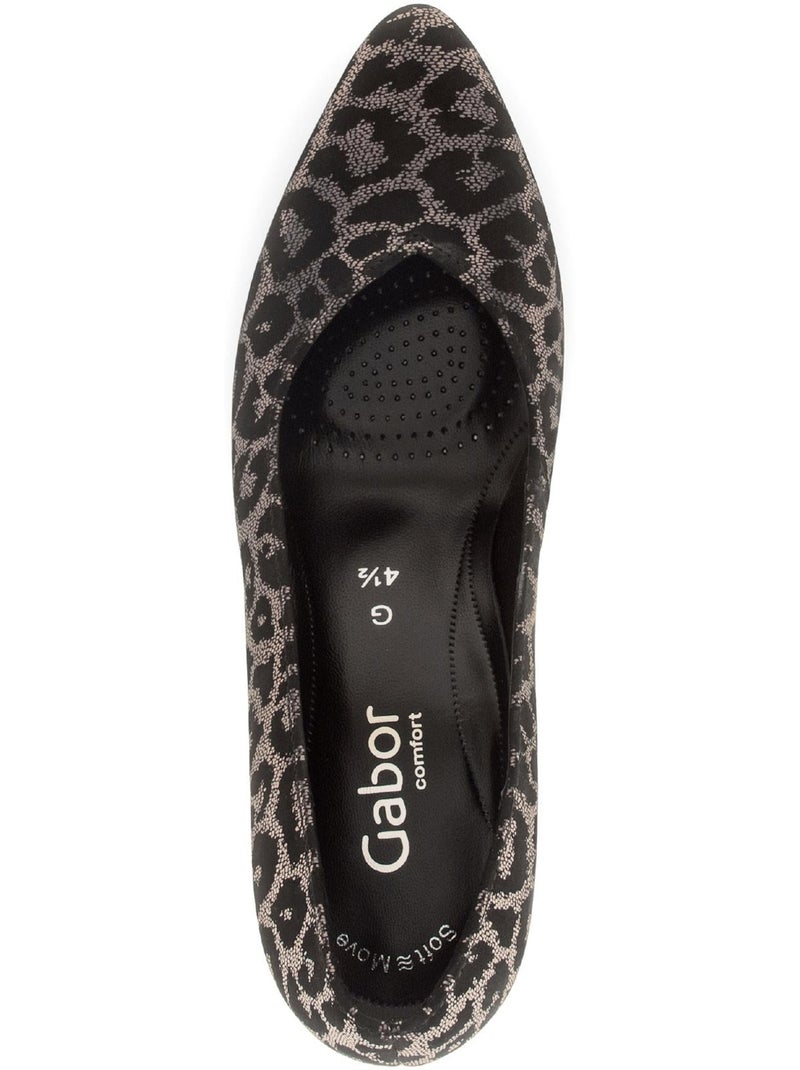 Escarpins  en cuir Noir Noir - Kiabi