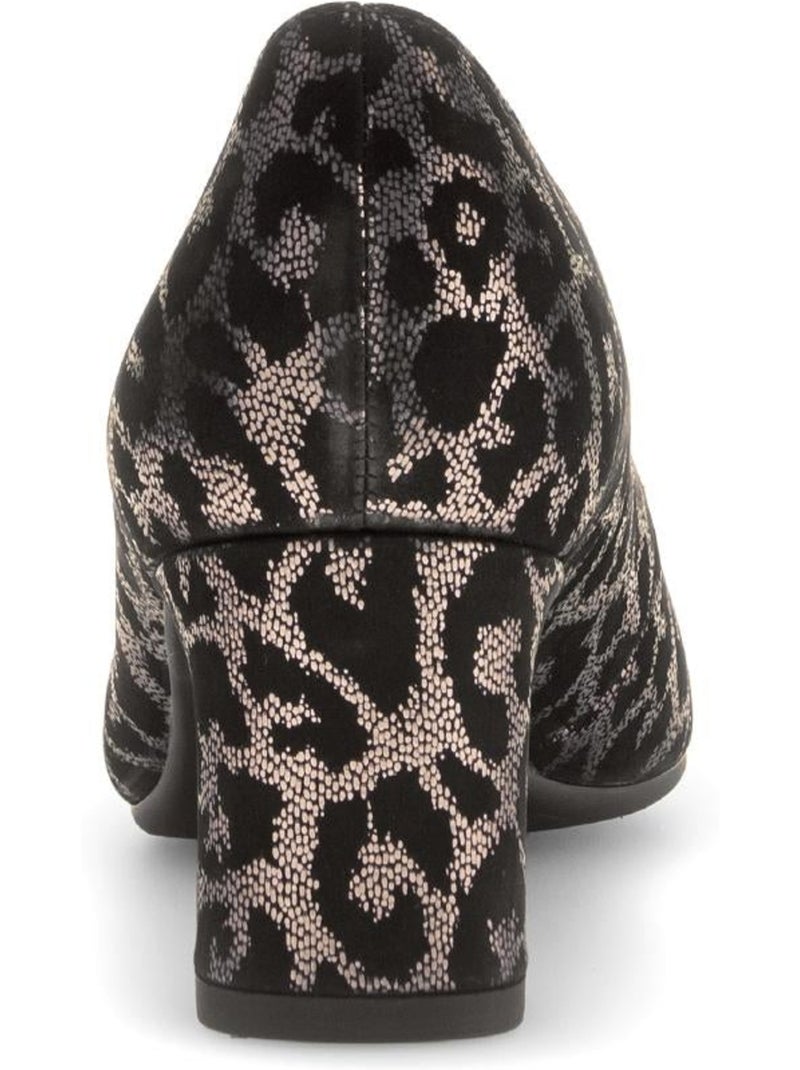 Escarpins  en cuir Noir Noir - Kiabi