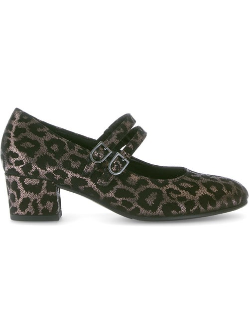 Escarpins  en cuir - Kiabi