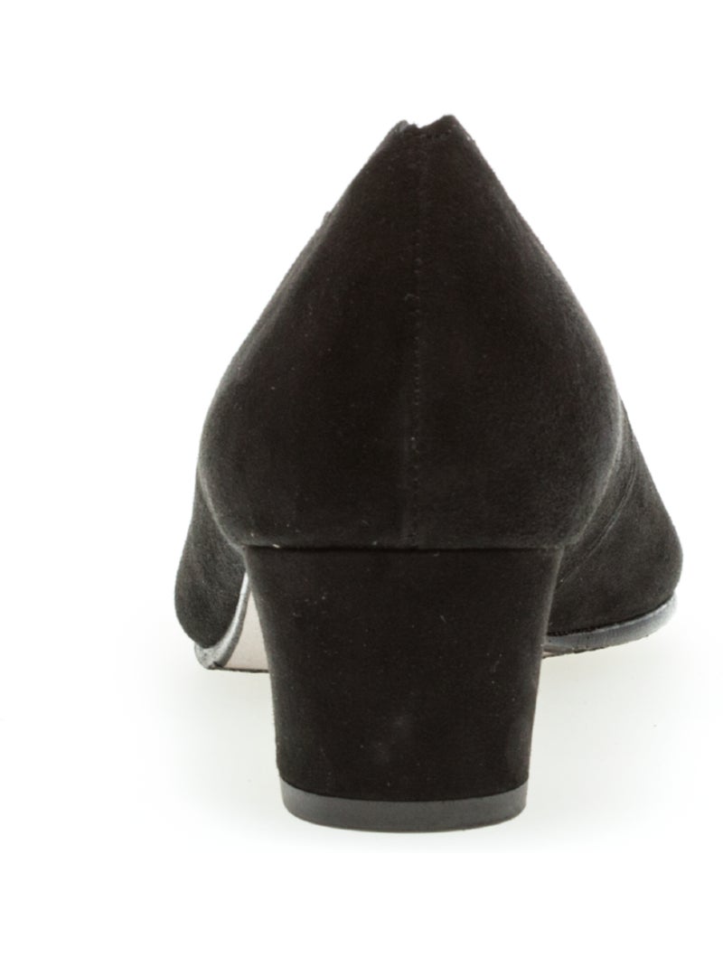 Escarpins  en cuir Noir Noir - Kiabi