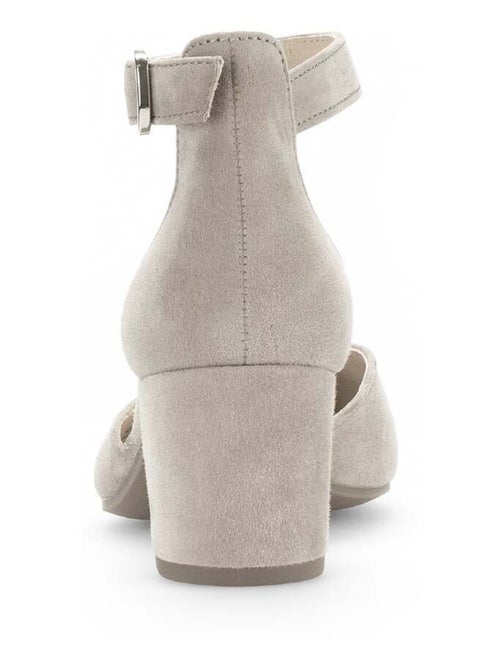 Escarpins  en cuir velours - Kiabi