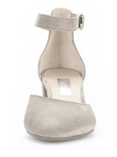 Escarpins  en cuir velours - Kiabi