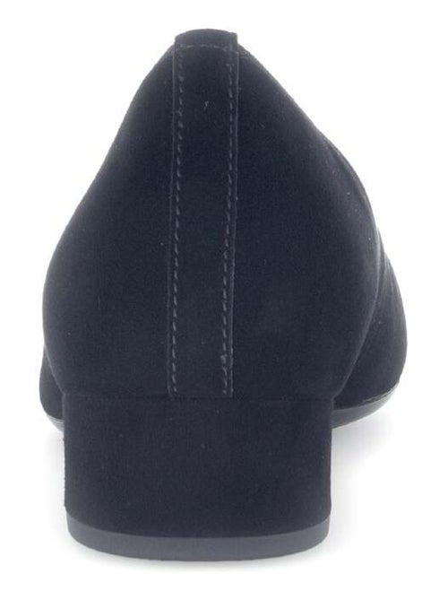 Escarpins  en cuir velours - Kiabi