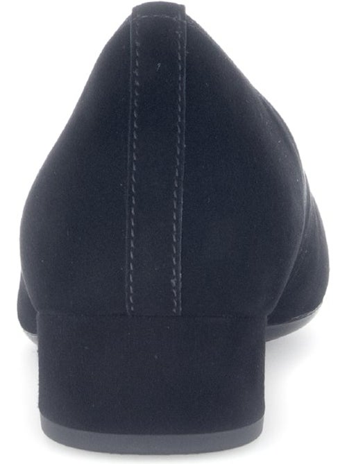 Escarpins  en cuir velours - Kiabi