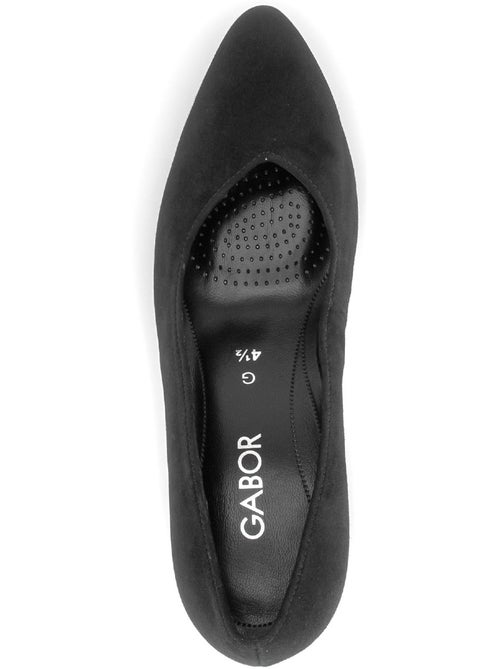 Escarpins en cuir velours - Kiabi Escarpins en cuir velours - Kiabi