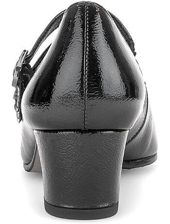 Escarpins en cuir verni