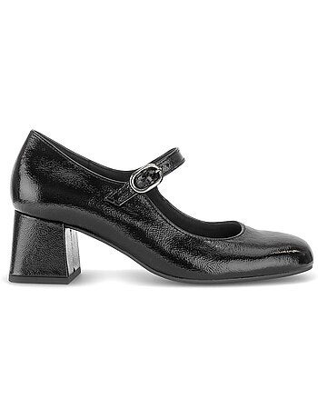 Escarpins en cuir verni