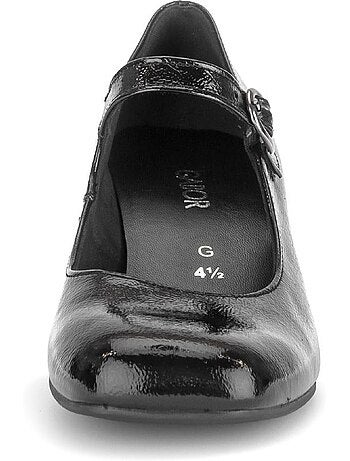 Escarpins en cuir verni