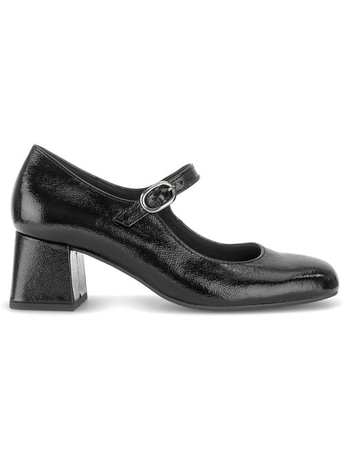 Escarpins  en cuir verni - Kiabi