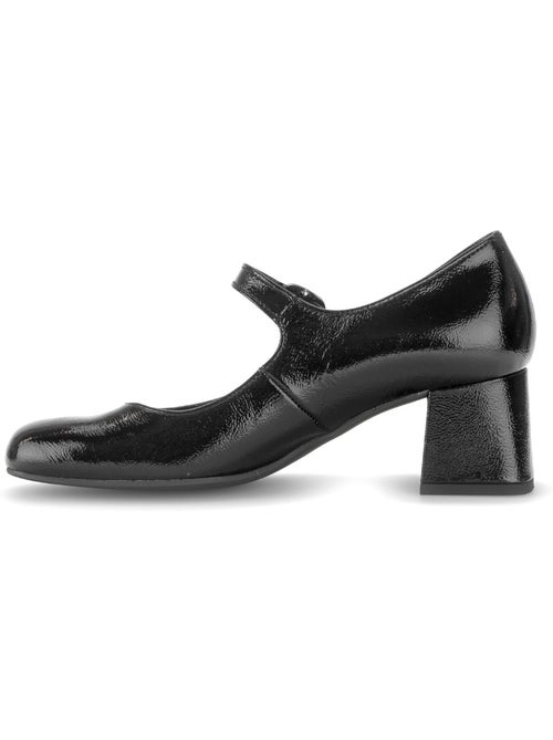 Escarpins  en cuir verni - Kiabi