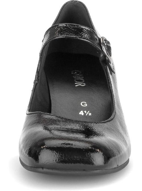 Escarpins  en cuir verni - Kiabi