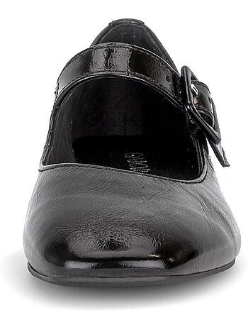 Escarpins en cuir verni