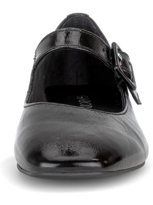 Escarpins  en cuir verni - Kiabi