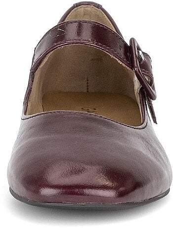 Escarpins en cuir verni