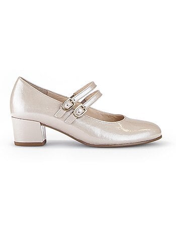 Escarpins en cuir vernis