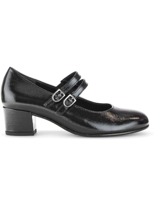 Escarpins  en cuir vernis - Kiabi