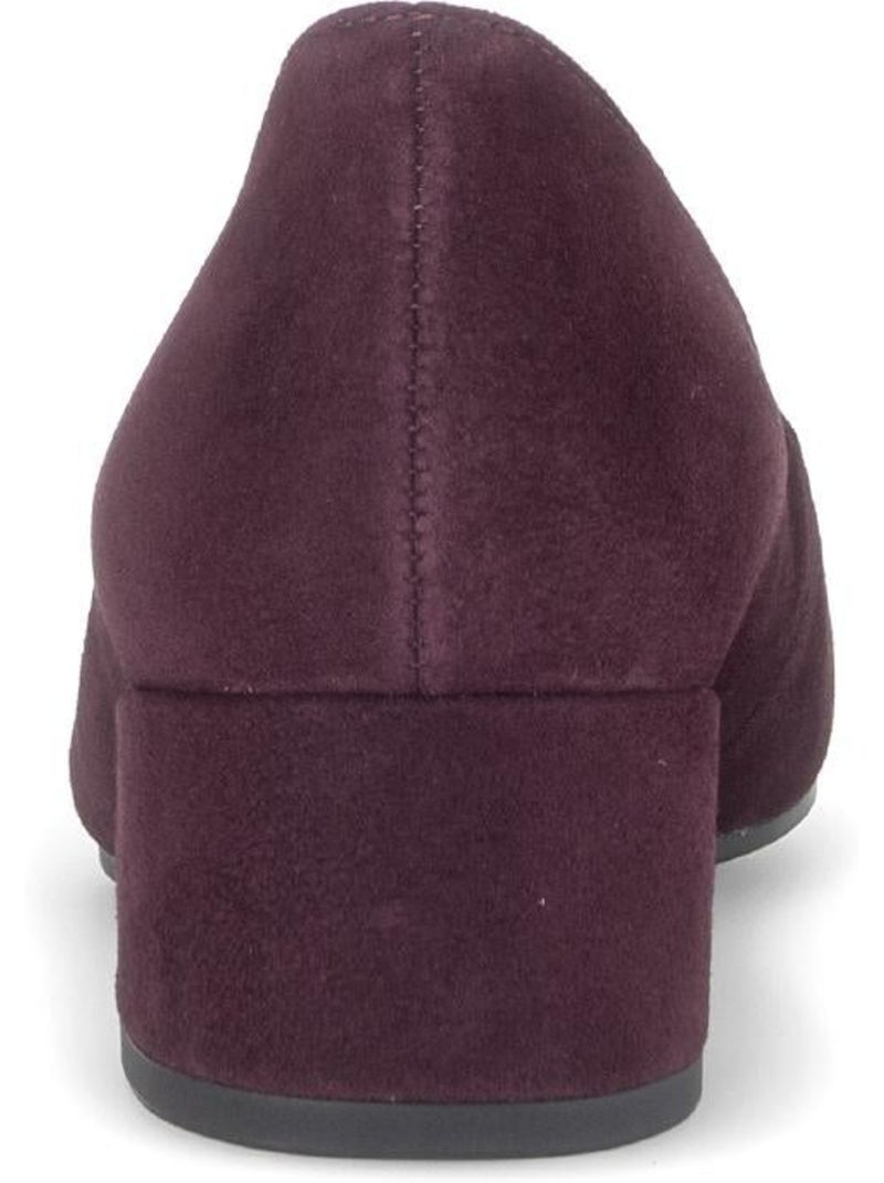 Escarpins  en cuirs combinés Rouge - Kiabi