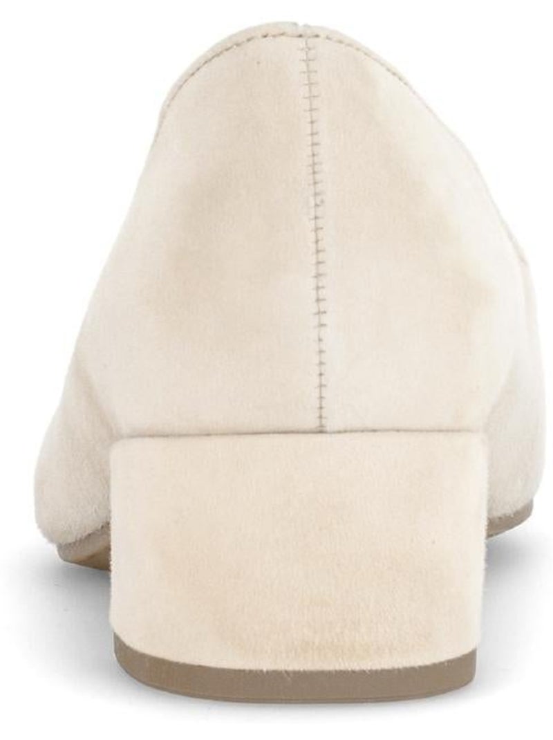 Escarpins  en nubuck Beige - Kiabi