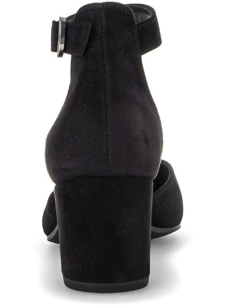 Escarpins  en nubuck Noir Noir - Kiabi