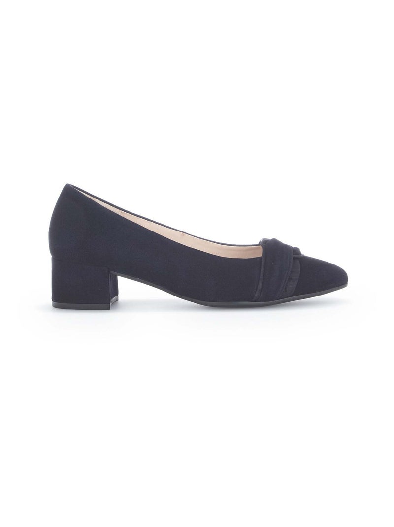 Escarpins  en suède Gabor Bleu marine - Kiabi