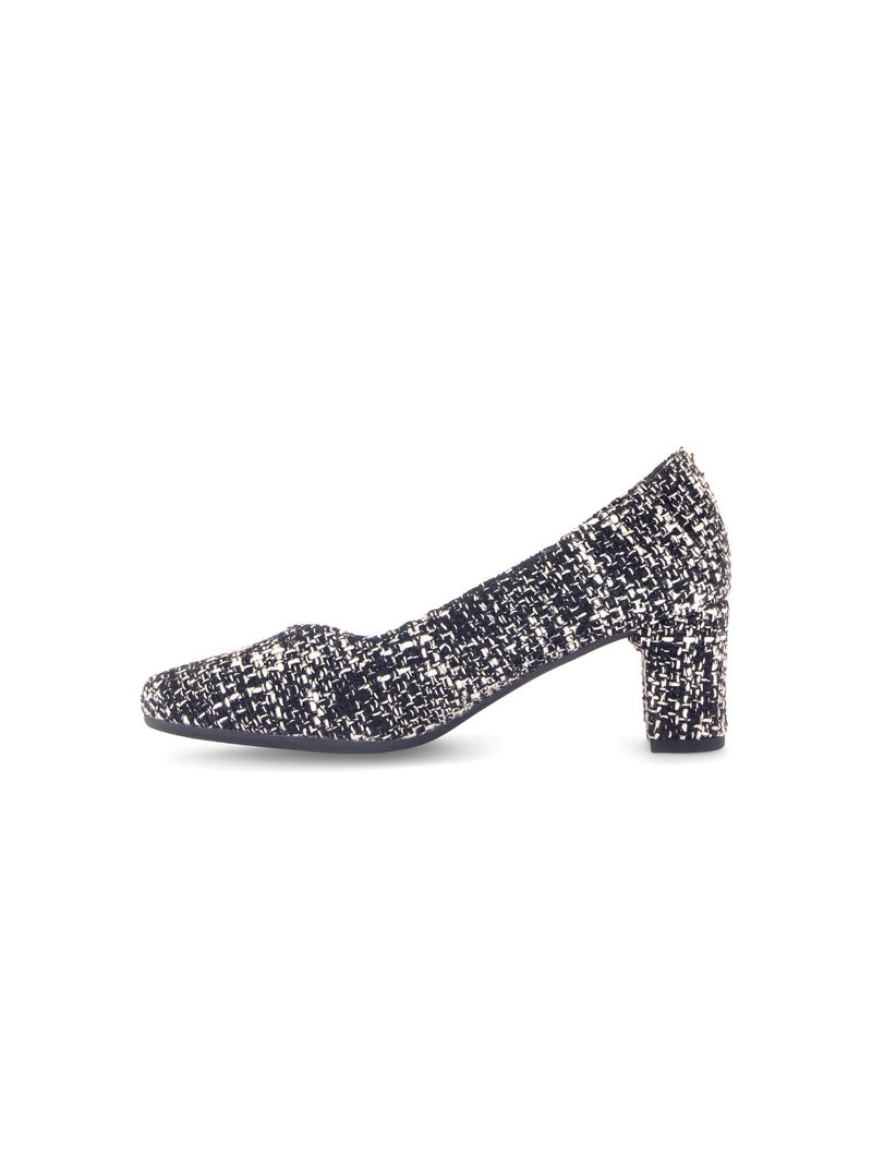 Escarpins  en textile Noir - Kiabi