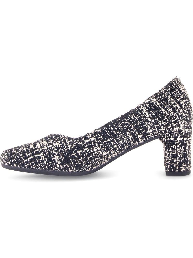 Escarpins  en textile Noir Noir - Kiabi