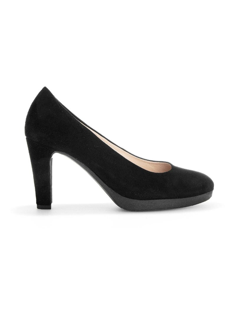 Escarpins  en velours Gabor Noir Noir - Kiabi