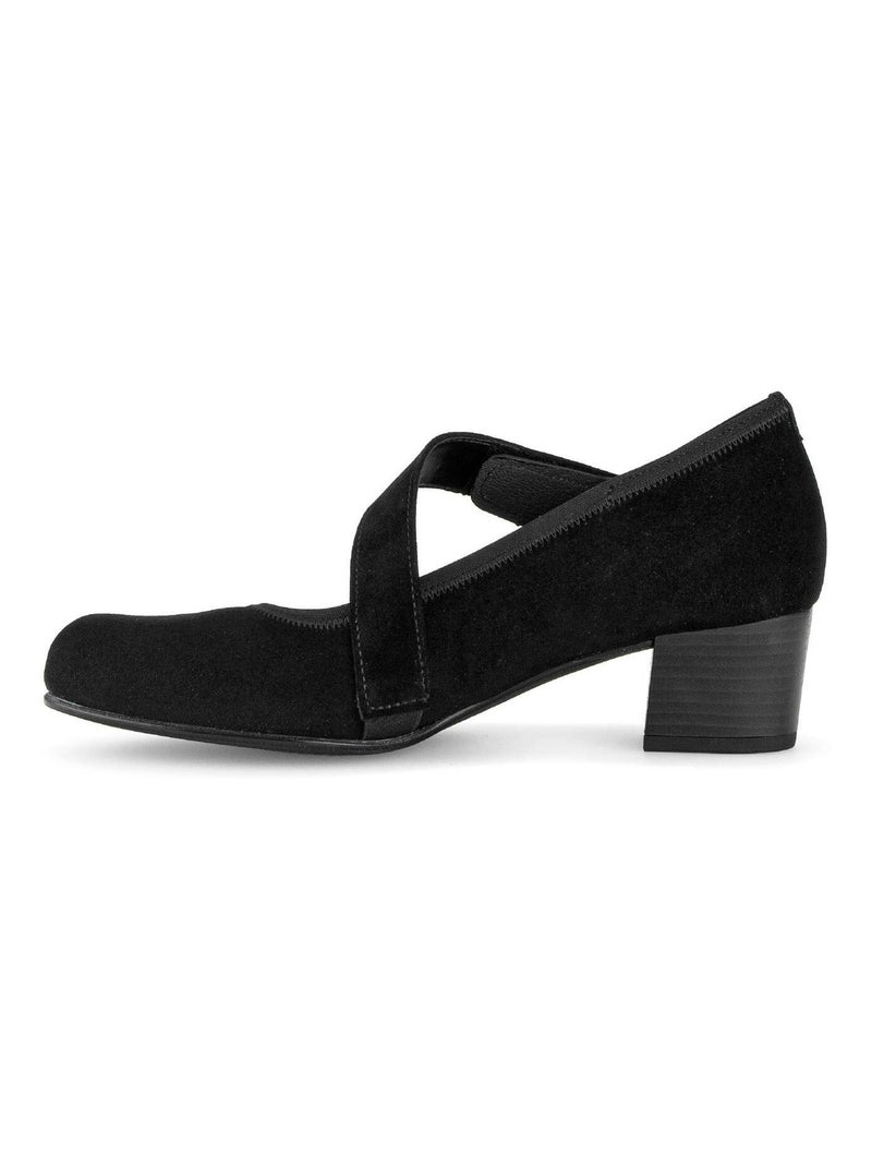 Escarpins  en velours Gabor Noir Noir - Kiabi
