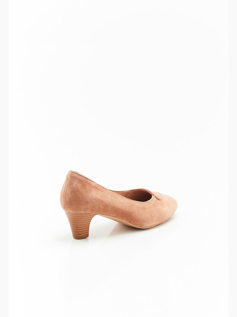 Escarpins fantaisie - Damart Marron - Kiabi