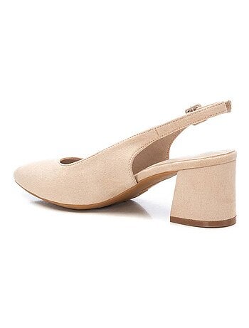 Escarpins femme ouverts à l’arrière