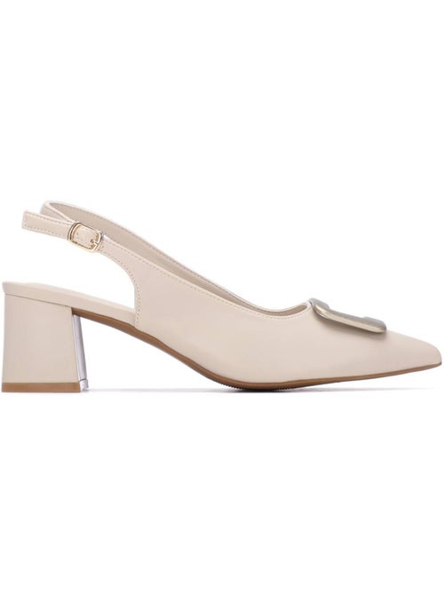 Escarpins femme ouverts à l’arrière - Kiabi