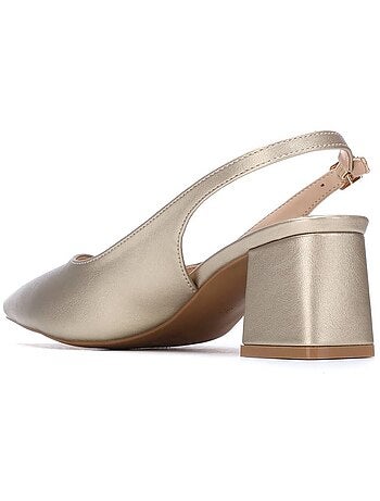 Escarpins femme ouverts à l’arrière