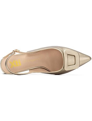 Escarpins femme ouverts à l’arrière