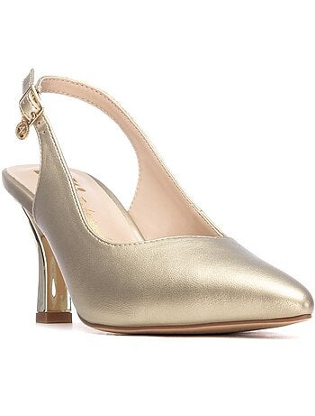 Escarpins femme ouverts à l’arrière