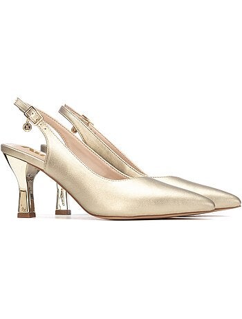 Escarpins femme ouverts à l’arrière