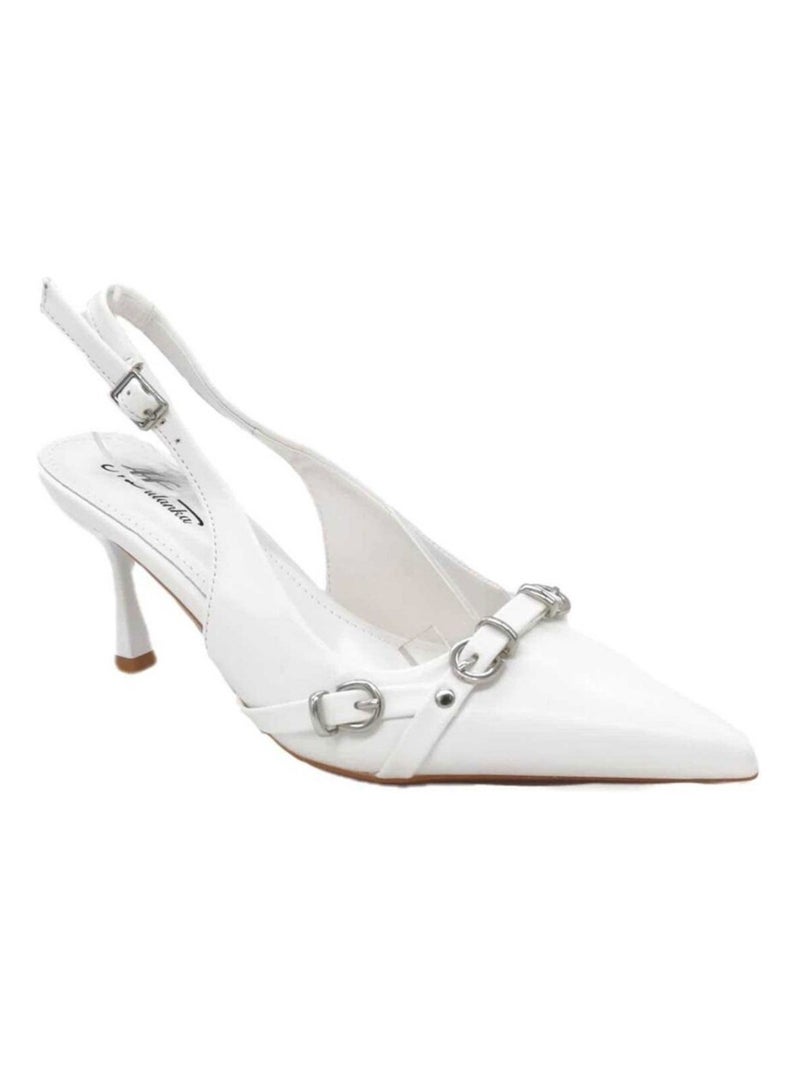 Escarpins Kebello Blanc - Kiabi
