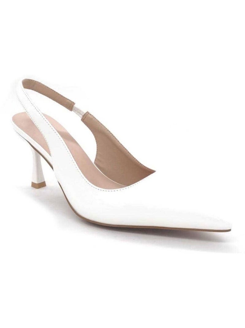 Escarpins Kebello Blanc - Kiabi