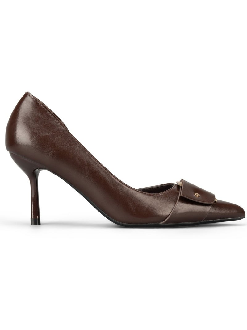 Escarpins kebello Marron - Kiabi