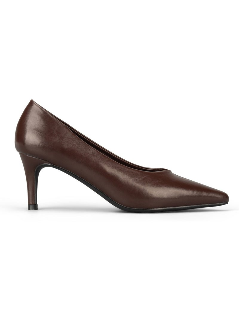 Escarpins kebello Marron - Kiabi