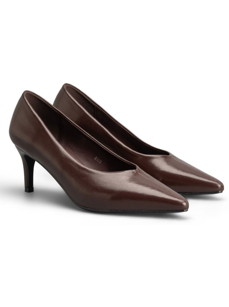 Escarpins kebello Marron - Kiabi