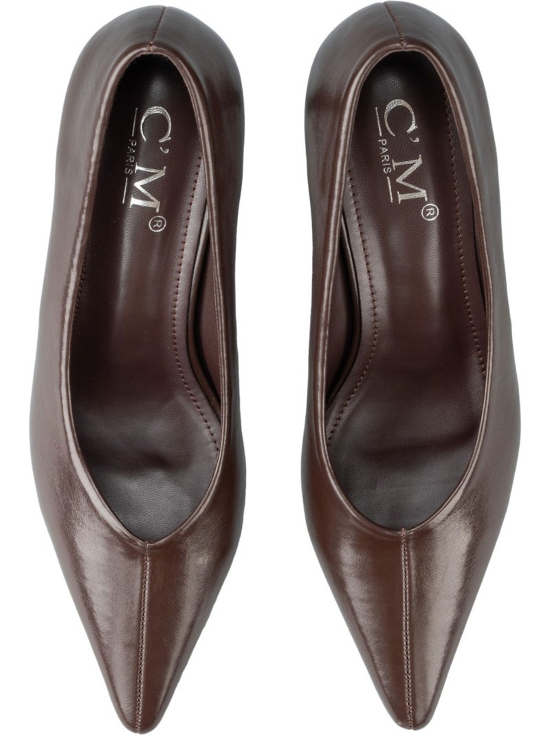 Escarpins kebello Marron - Kiabi